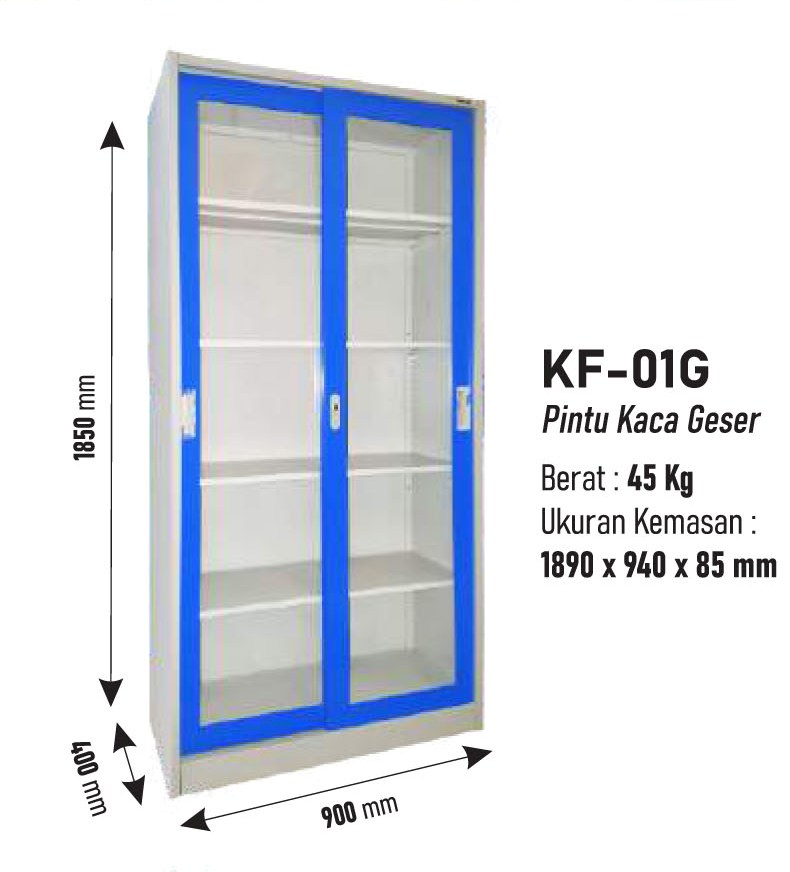 Lemari Arsip Kaca Kozure KF-01G
