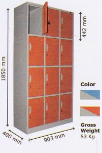 Locker Kozure 12 Pintu KL-12