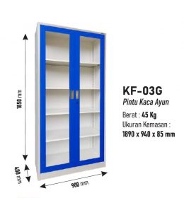 Jual Lemari Arsip Kozure pintu kaca