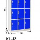 Jual locker 12 pintu kozure kl12w